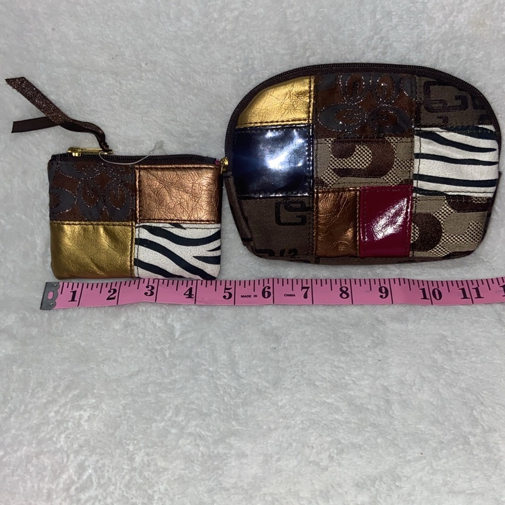 Patchwork Designer Women's Bag Set - Multicolor N… - image 5